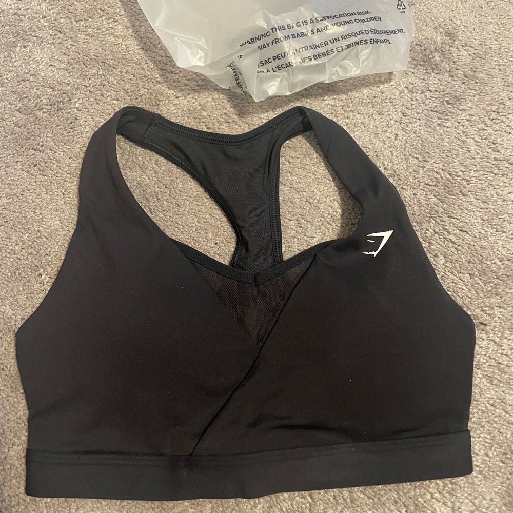 Gymshark Black Sports Bra